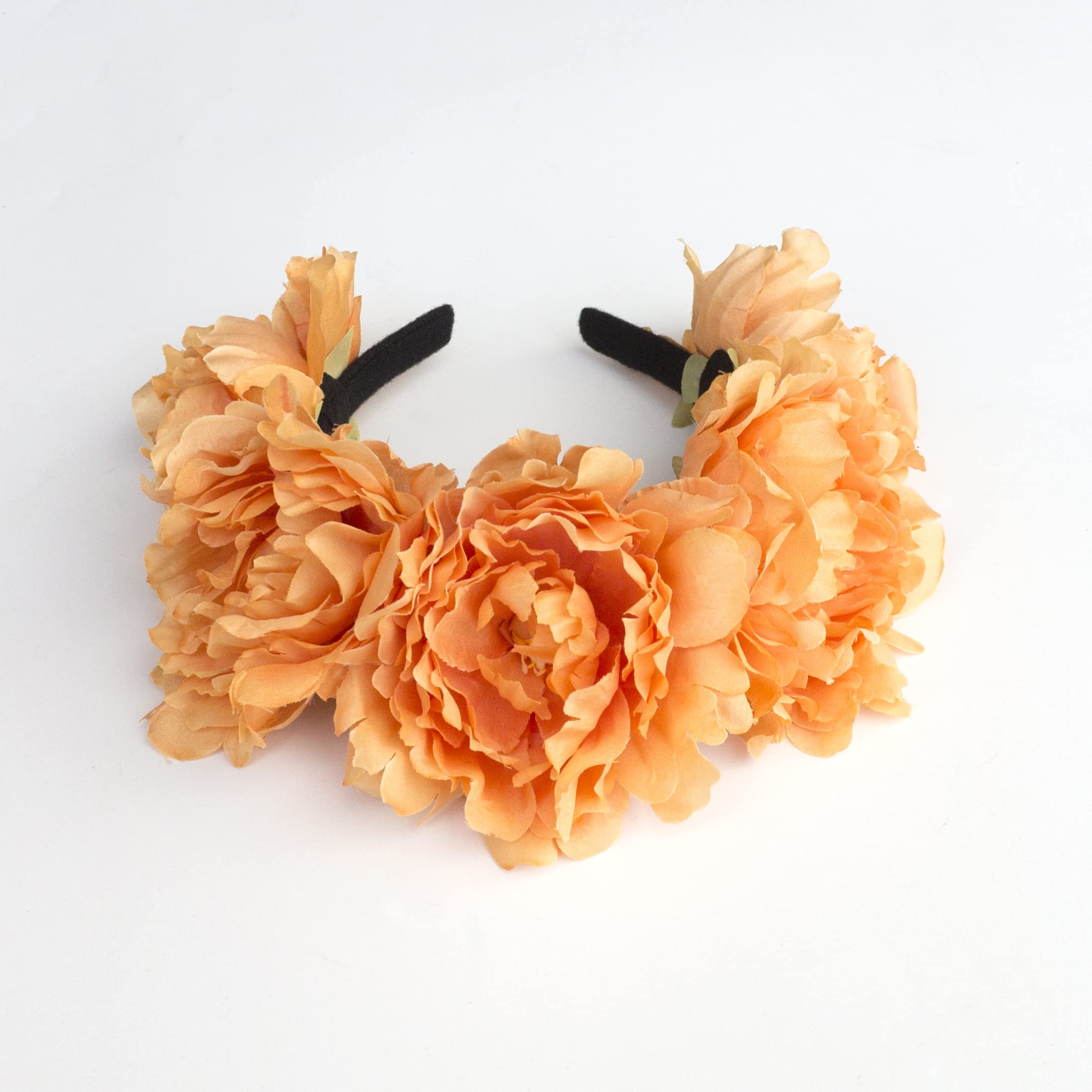 Amazon.com : Ansuma Artificial Chrysanthemum Flower Crown 
