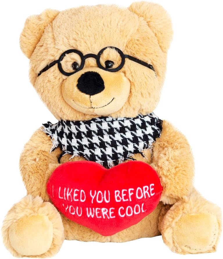 10" Hipster Teddy Bear Plush