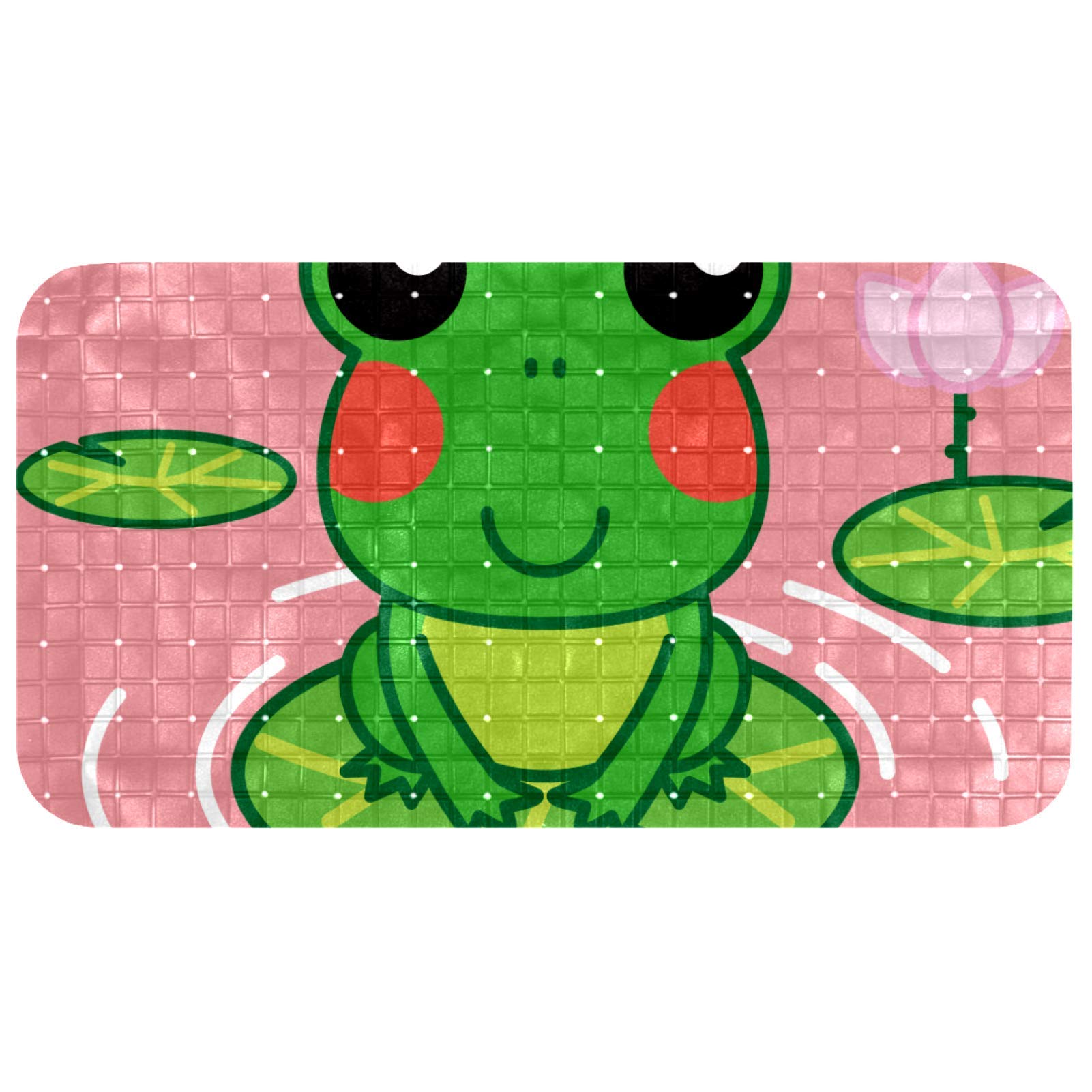 Alfombrilla de baño Bennigiry de 37,5x68,5 cm antideslizante para bañera y suelo de mármol