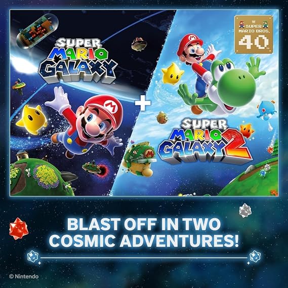 Super Mario Galaxy + Super Mario Galaxy 2