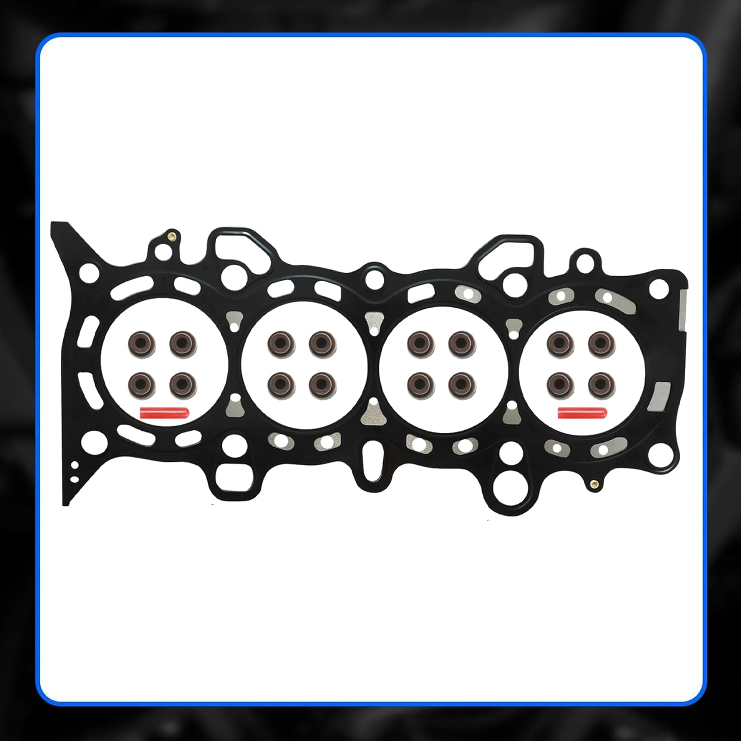 1.7 Full Head Gasket Set w/Cylinder Head Bolts Fit for Honda Civic EX HX V-Tec 1.7L 2001-2005 D17A2 D17A6 HS26236PT-2 CS26236-1