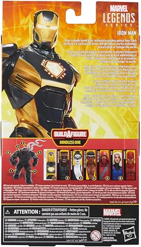 Vista 3 de Marvel Legends Series Gamerverse Iron Man, Midnight Suns Figuras de acción coleccionables de 6 pulgadas