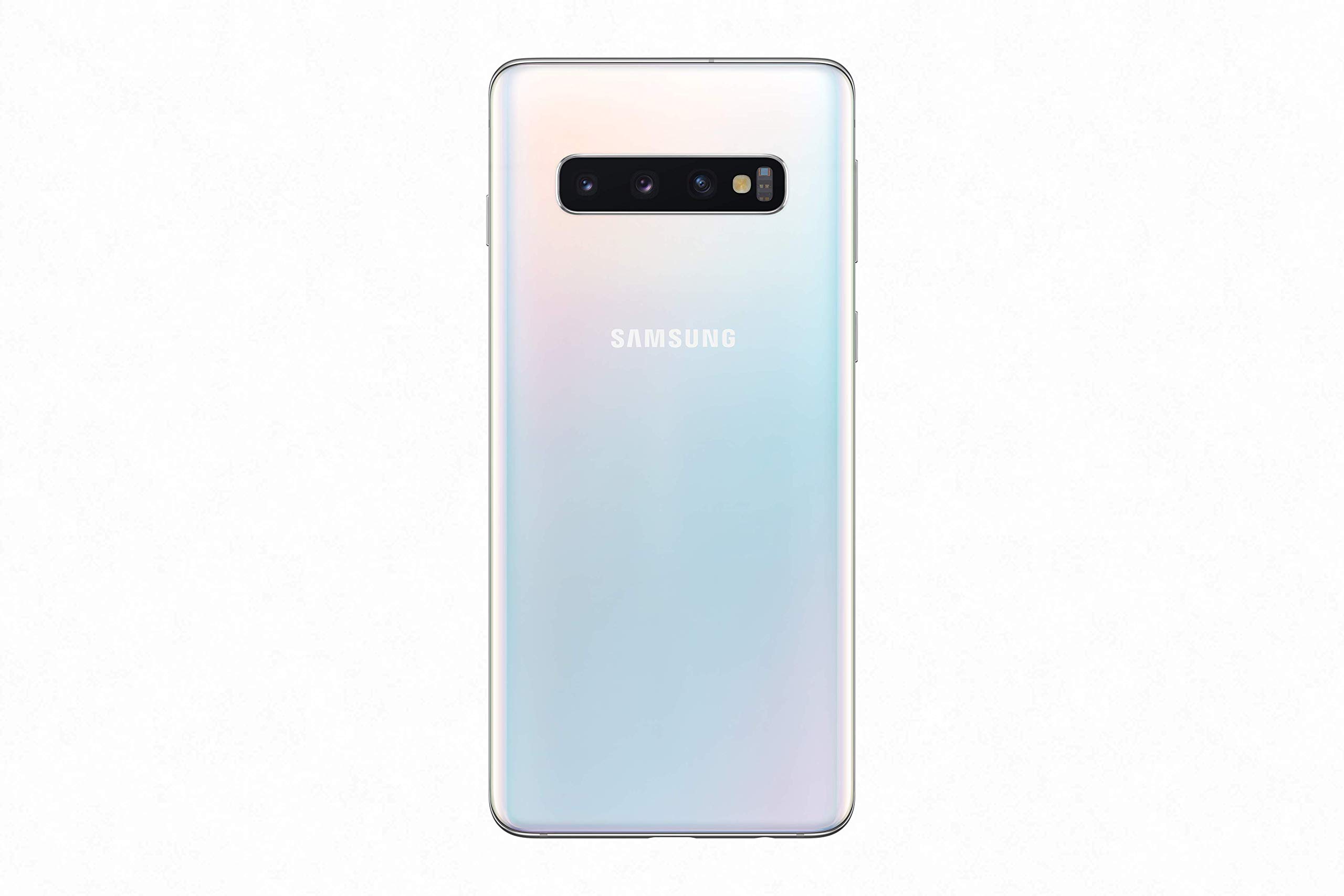 SAMSUNG - HAKU Galaxy S10 128GB Prism White Samsung Galaxy S10 128GB Unlocked Renewed - Premium White Model