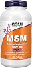 NOW Foods Supplements, MSM Methylsulfonylmethane 1,500 mg, Supports Healthy Cartilage, Joint Health, 200 Tablets