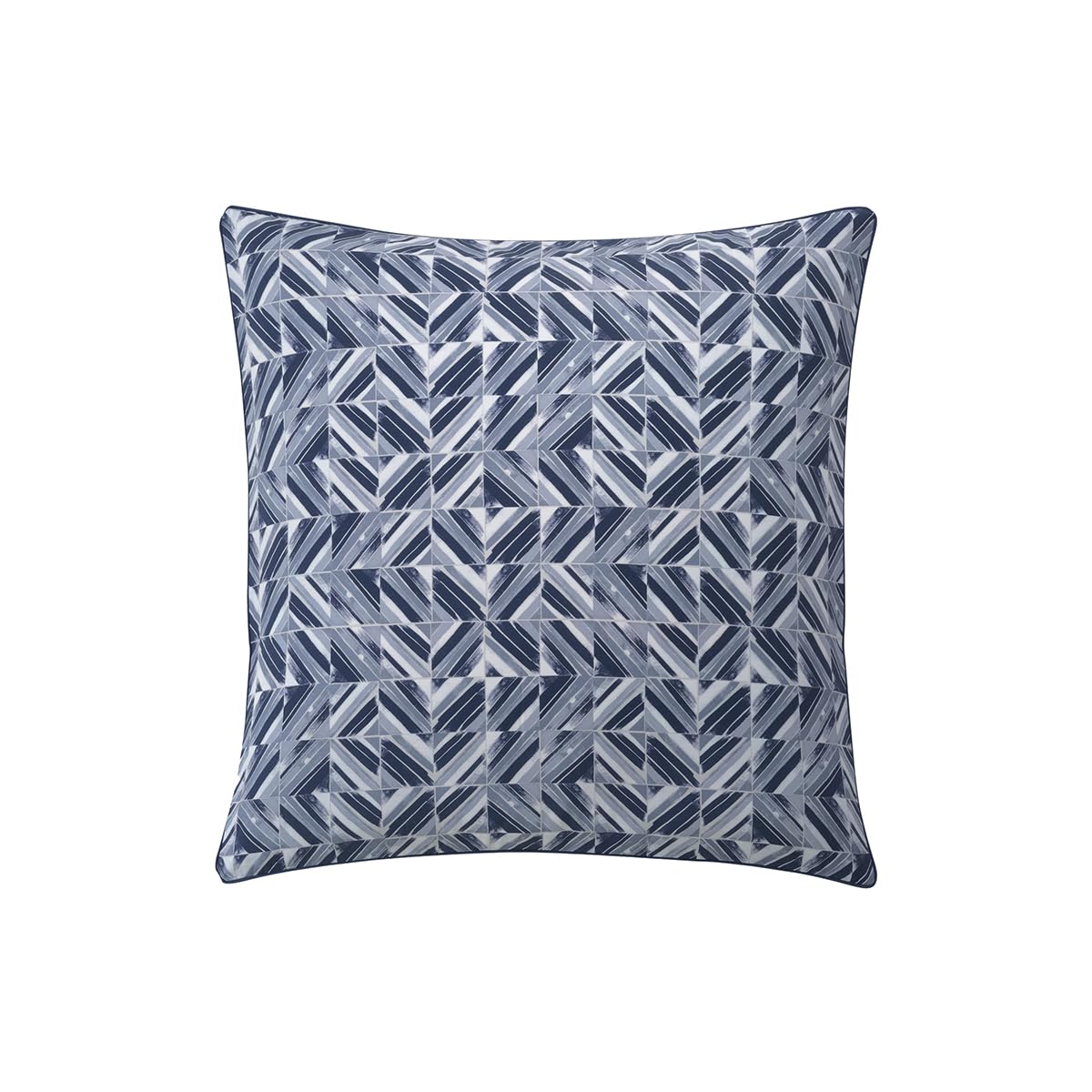 Printed Cotton Percale Pillowcase, Reflections, 65 x 65 cm, Essix