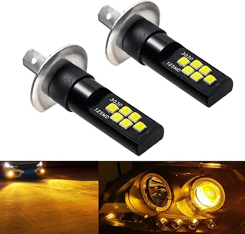 Miniatura 41 de Socal-Led Lighting 2x Focos avanzados de luces Led de niebla, 3030 SMD brillante, colorido, diurno de la ejecución de la lámpara DRL, Rojo