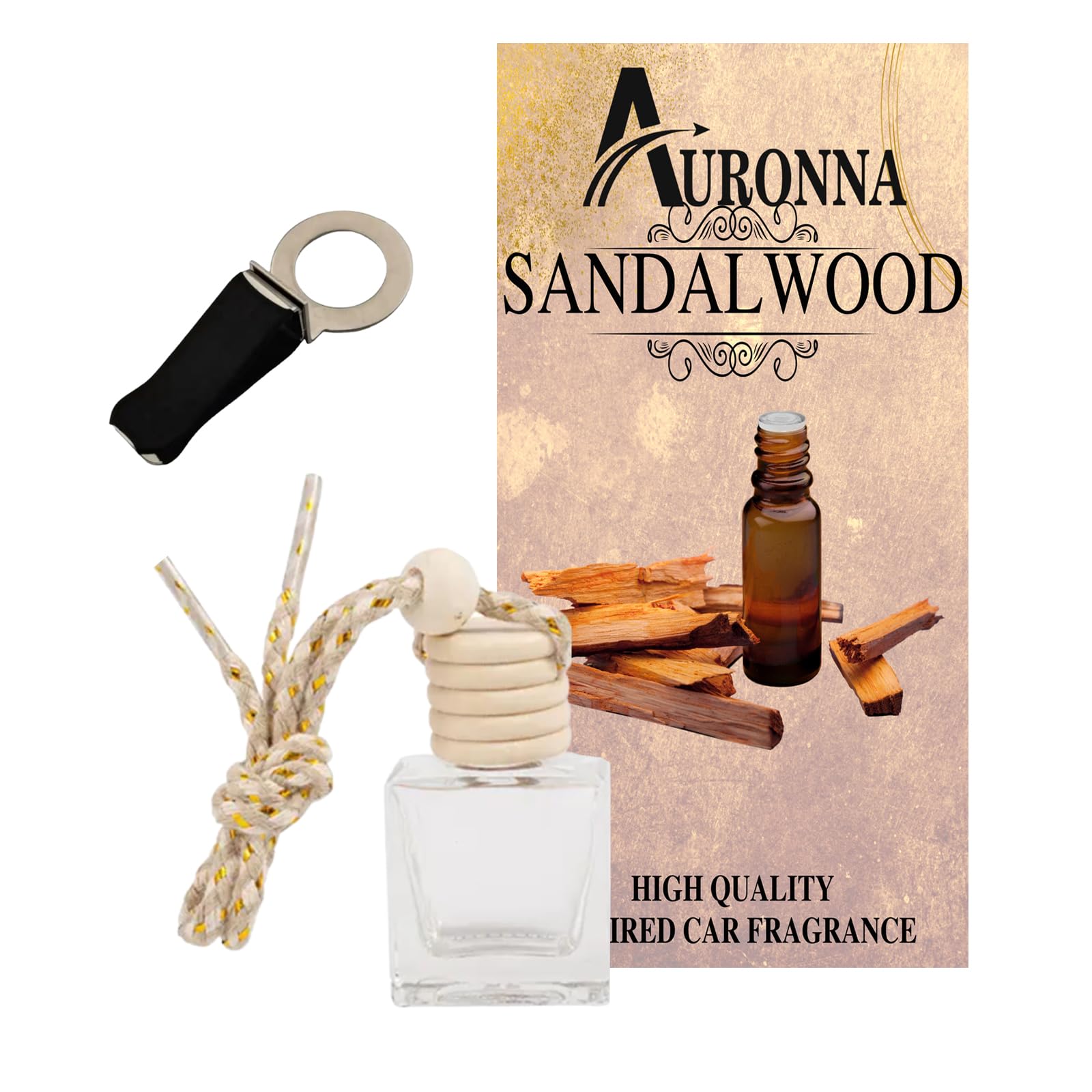 Car Diffuser Sandalwood Car Air Freshener AuronnaCar Air Freshener