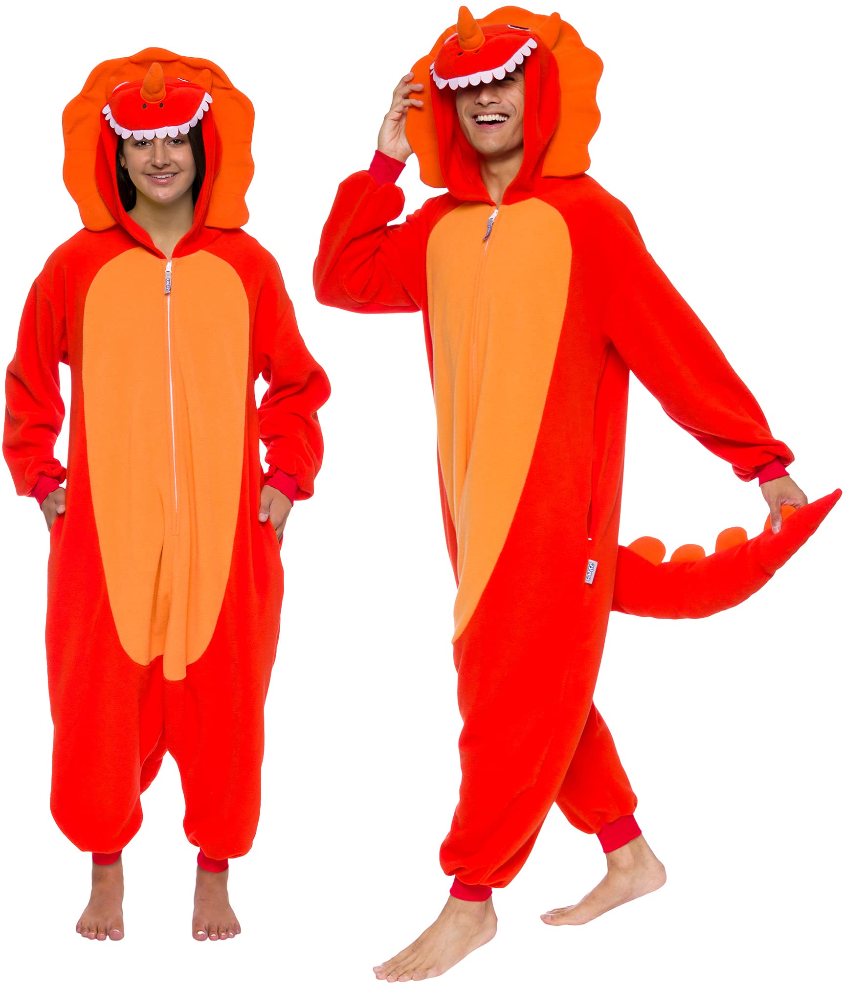 Adult Dinosaur Mascot Costume Unisex T-Rex Animal Big Head Fancy Dress Outfit main image 1