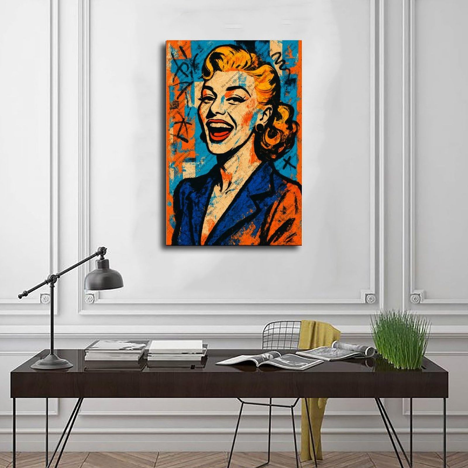 FCOJE N. 26 Poster di Ginger Rogers, commediante, arte pop per decorazione del soggiorno, 30 x 45 cm