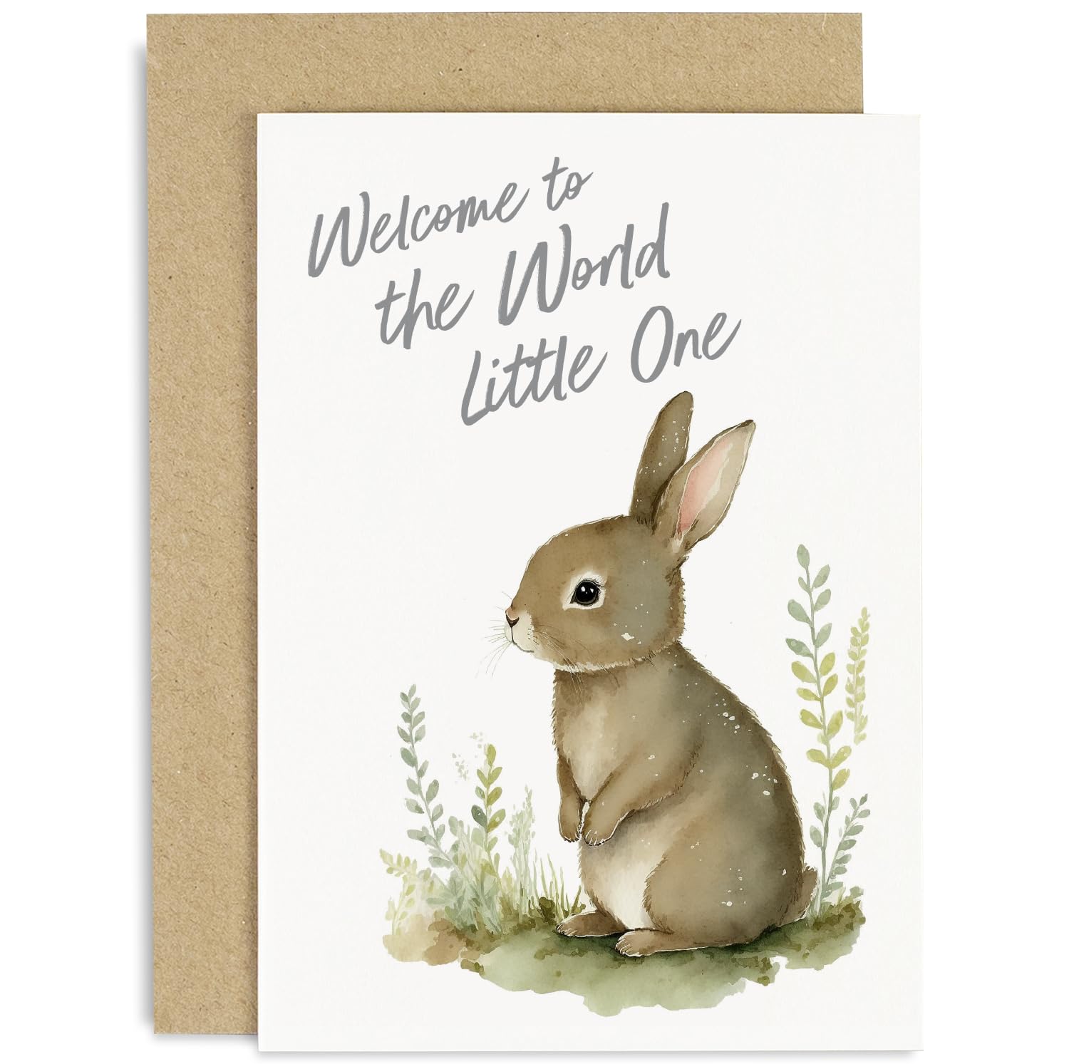 Jolie Carte De Naissance Cigogne Pour Nouveaux Parents - Bébé Fille Ou Bébé Garçon - Annonce De