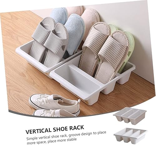 Miniatura 3 de YARNOW Bandeja de almacenamiento para zapatos de almacenamiento vertical para zapatos para el hogar, zapatero de plástico, zapatero vertical,