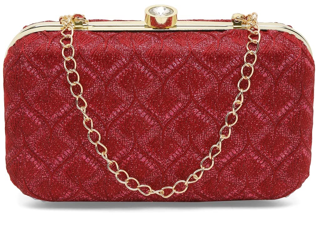 See full amazon price history chart for Envias Handcrafted Stylish Womens Bridal Clutch (Maroon_EVS-161) Envias Handcrafted Stylish Womens Bridal Clutch (Maroon_EVS-161) (B09PJGQX56) Amazon Price History, Amazon Price Tracker