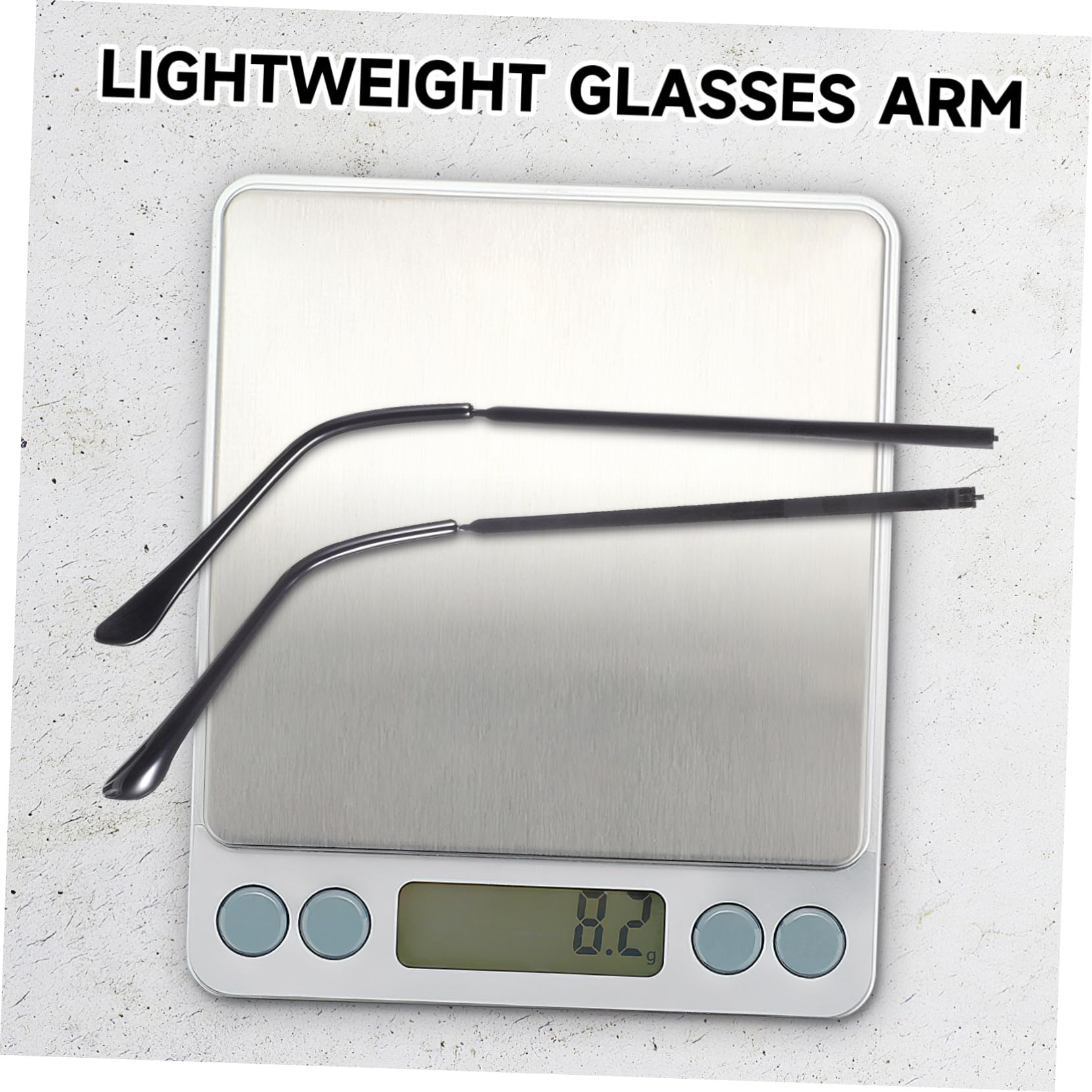 Healifty 1 Paire Jambes De Lunettes Branches De Lunettes De Soleil Bras à Pièces De Rechange Pour De Soleil Hommes Et Femmes Accessoires Charnière Métal