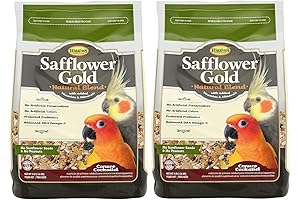 Higgins Safflower Gold Natural Blend Conure and Cockatiel Food