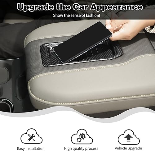 Miniatura 2 de Funda organizadora para reposabrazos central interior Chevy Silverado compatible con Chevy Silverado 2019+ Suburban 2020+ Tahoe 2021+ GMC Yukon