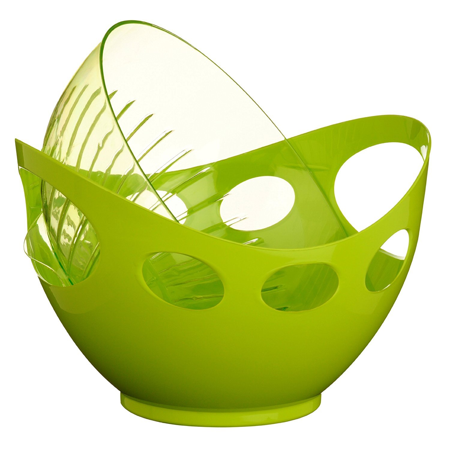 Premier Green Housewares Strainer And Bowl Set - Lime