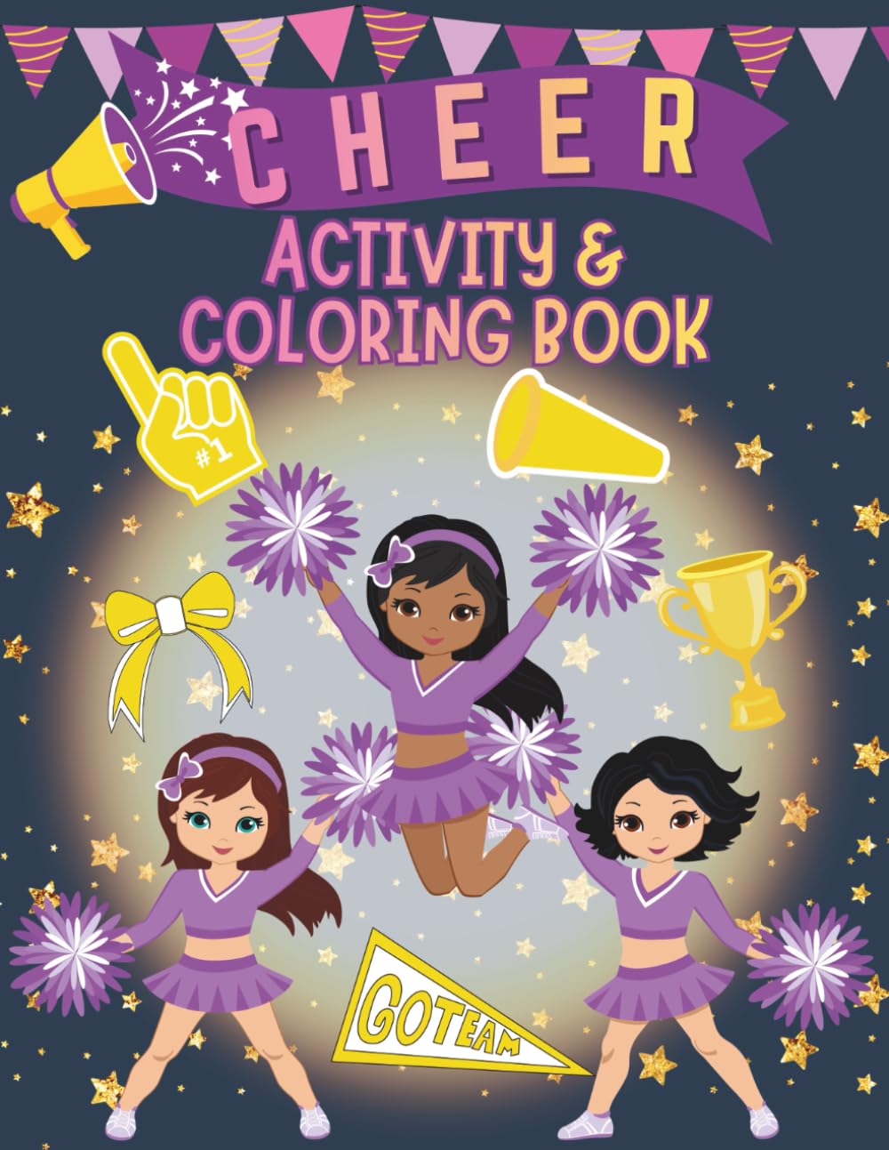 Cheer Activity and Coloring Book