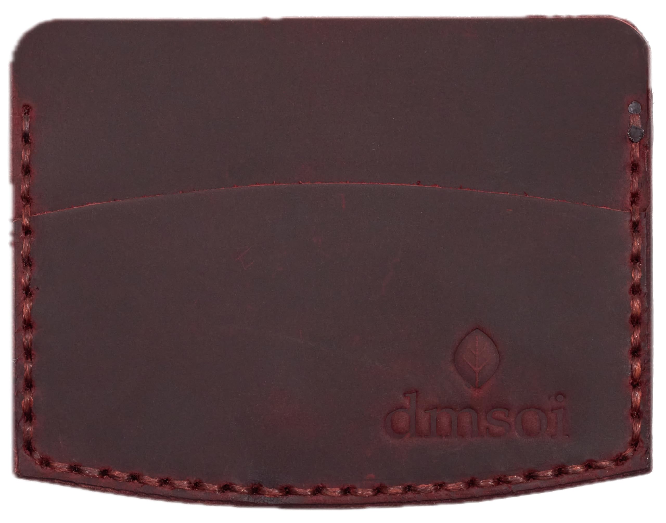Handmade Minimalist 100 Genuine Leather Card Holder Premium Slim Handmade Card Holder for Everyone No Machine Artisan Craft