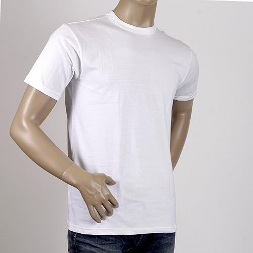 Miniatura 4 de Whitesville by Sugar Cane - Camiseta blanca con cuello redondo WV73544 CANE2827, Blanco