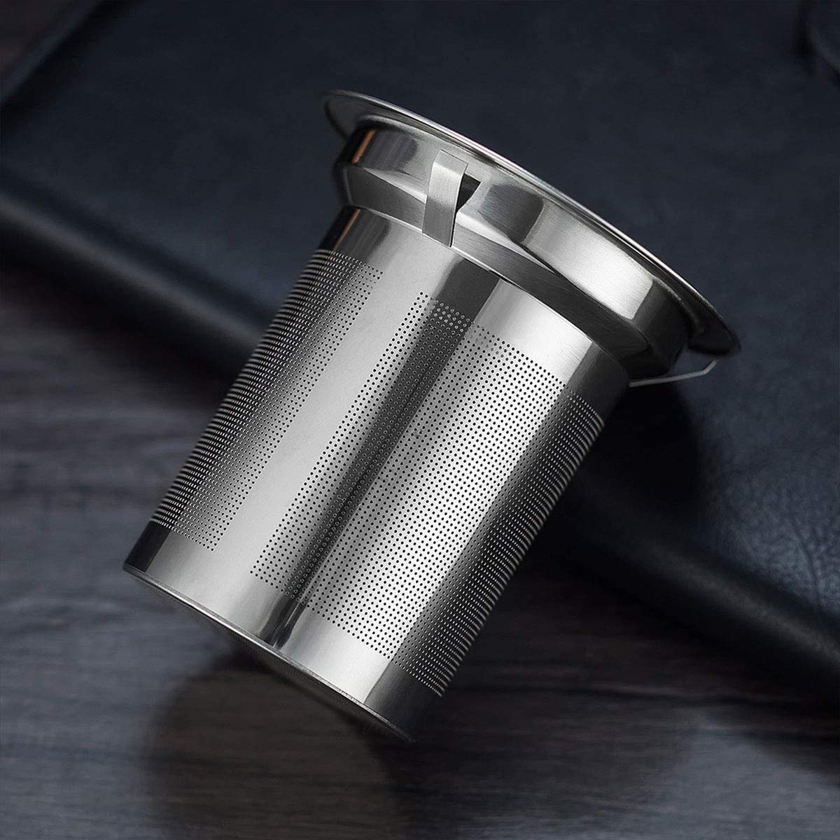 Teiera In Acciaio Inox HERCHR 1500ml Con Filtro Infusore | Impugnatura Addensata Per Piano Induzione - 5