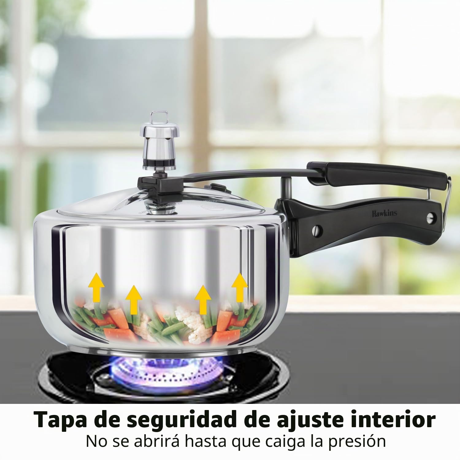 Hawkins Pressure Cooker Stainless Steel 2 Ltr.