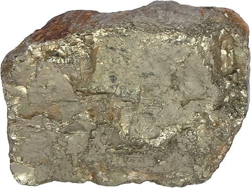 GEMHUB Piedra preciosa pirita de oro de 78.50 quilates, cristal curativo de pirita, sin cortar, sin tratar, piedra preciosa suelta para la