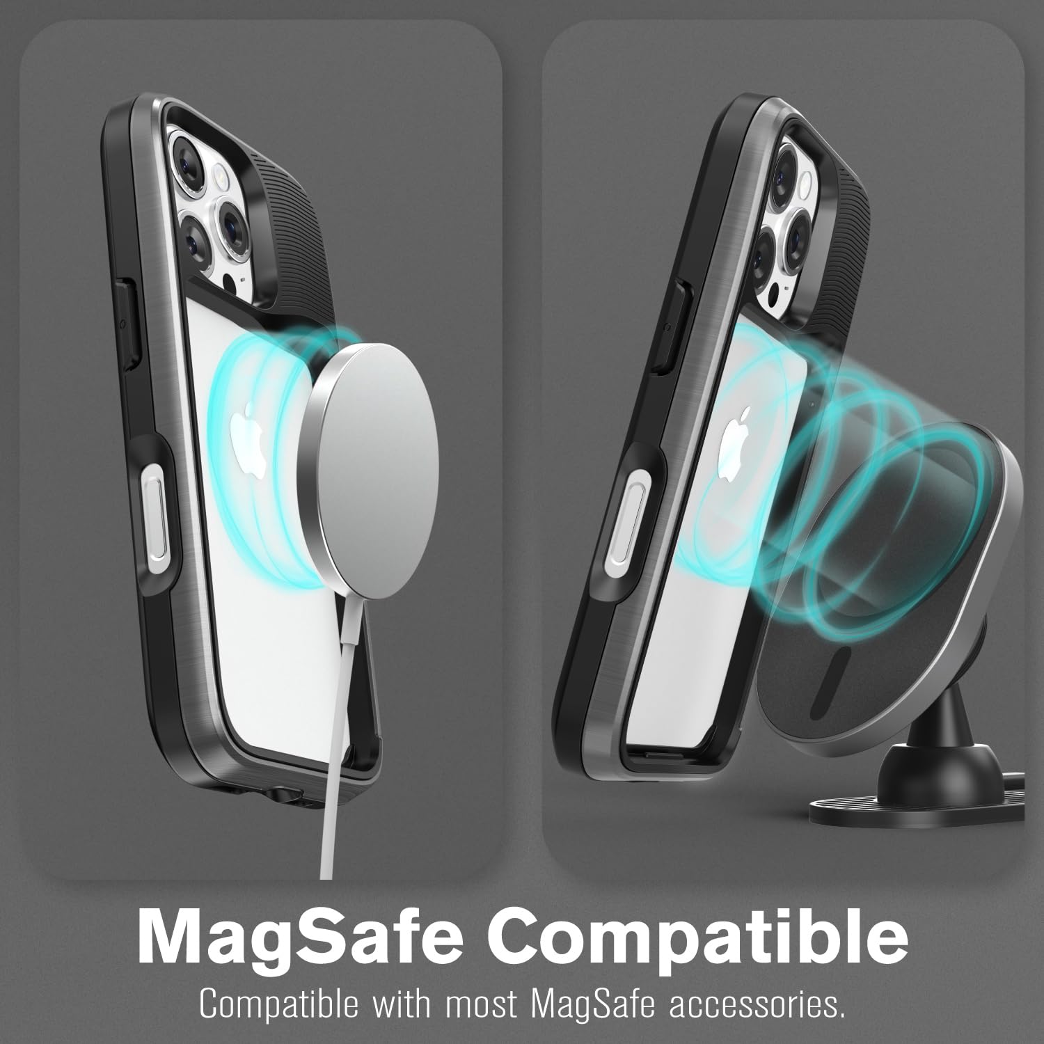 VENA vCommuteX for iPhone 16 Pro Wallet Case (MagSafe Compatible) - Image 4