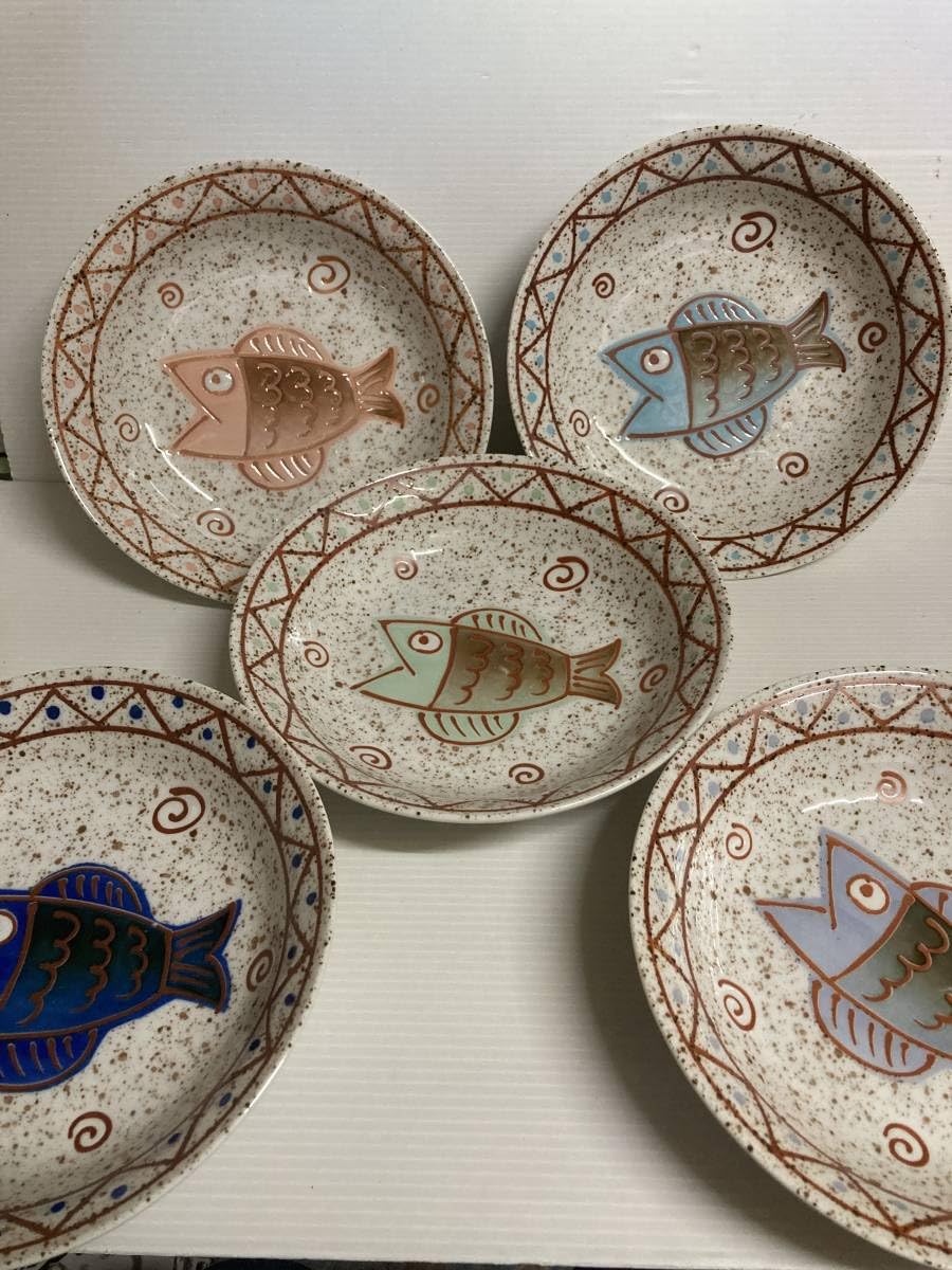 『海うー特価』　龍峰　金彩　大皿　1枚　取り皿　5枚　小鉢　5枚 ハロうー特価』 有田焼 龍峰 取皿 5枚 - メルカリ