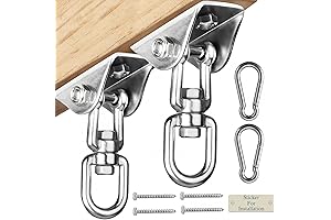 Heavy Duty Swing Hangers Set for Wooden Structure