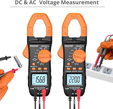 Proster Multimeter Test Lead & Clamp Meter