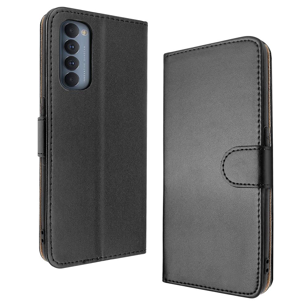 Custodia per OPPO Reno4 5G,Flip Pelle Magnetica Cover a