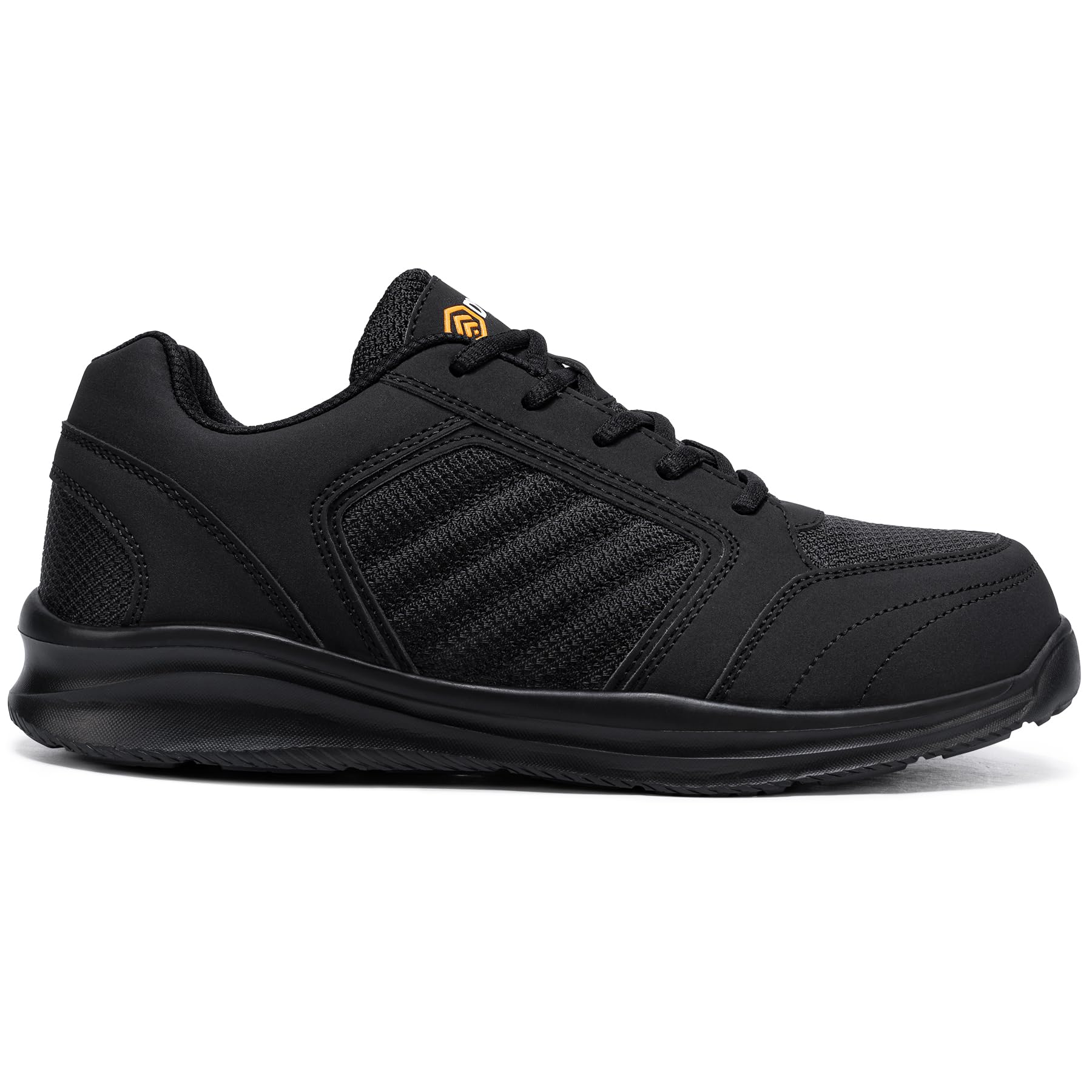 DYKHMILY Sicherheitsschuhe Herren Arbeitsschuhe Leicht Anti Smashing Atmungsaktiv Durchstichfest Bequem Mode Schutzschuhe Stahlkappe Sneaker