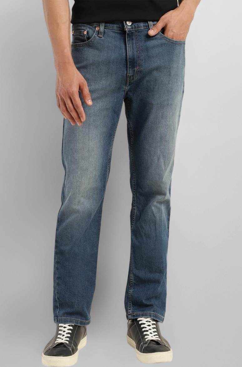 Levi's Men's 511 Slim Fit Mid Rise Blue Jeans