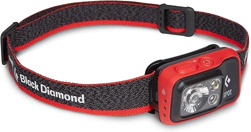 Miniatura 11 de BLACK DIAMOND Spot 400-R - Linterna frontal LED recargable, impermeable y regulable para camping, senderismo, correr, caza, trabajo con modo de luz