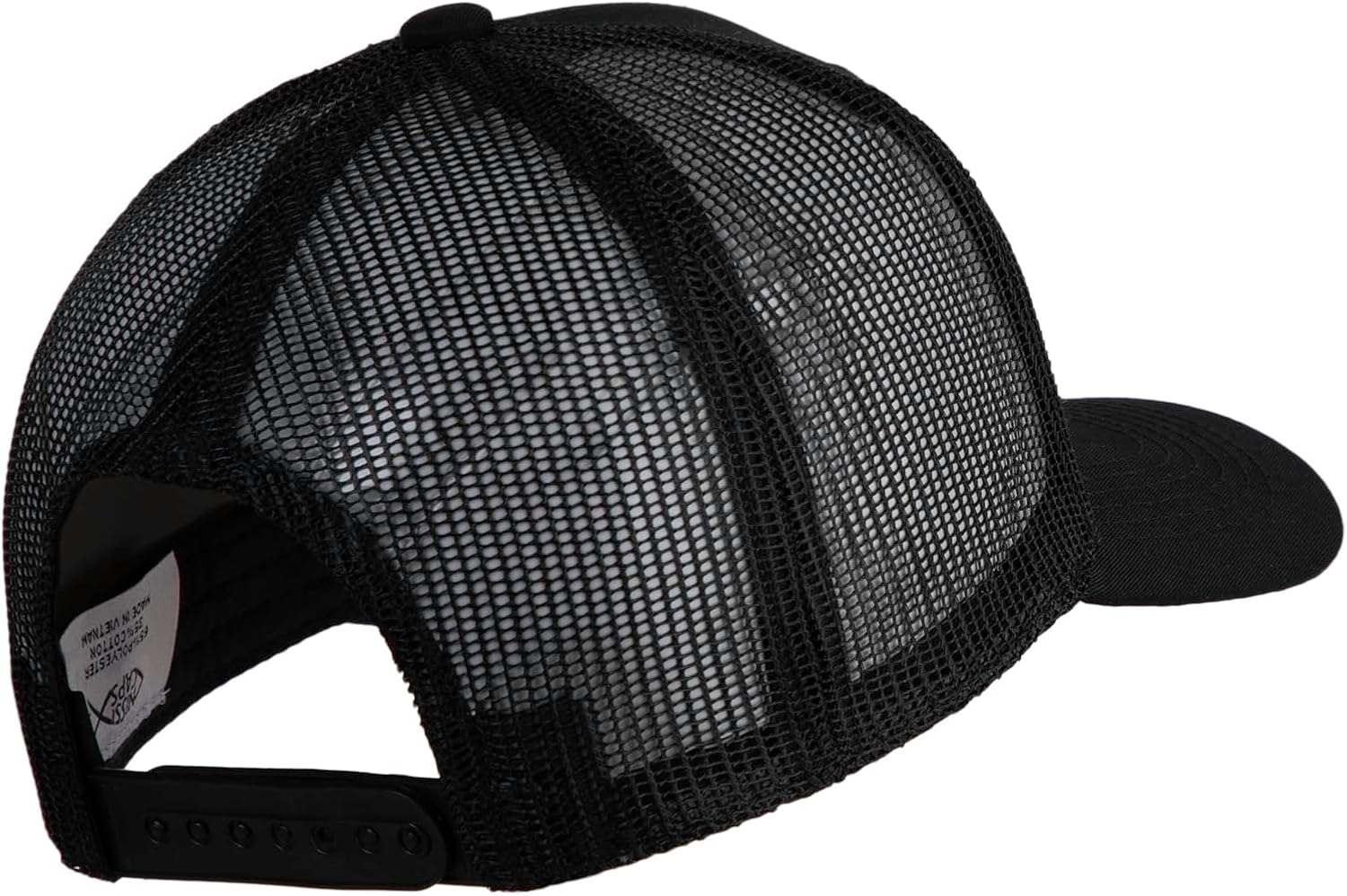 Fire Bowser Iron on Patched Six Panels Pro Style Trucker Mesh Cap image 4
