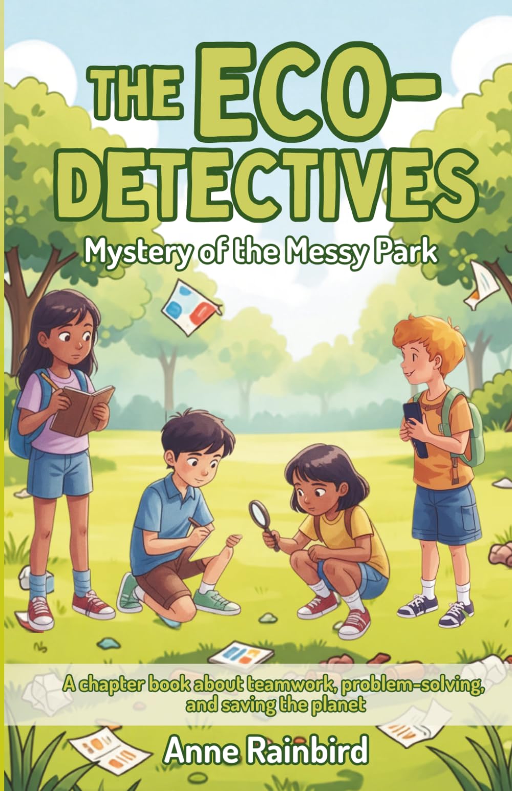 The Eco-Detectives — Mystery Of The Messy Park: A Chapter Book About Teamwork, Problem-solving, and Saving The Planet