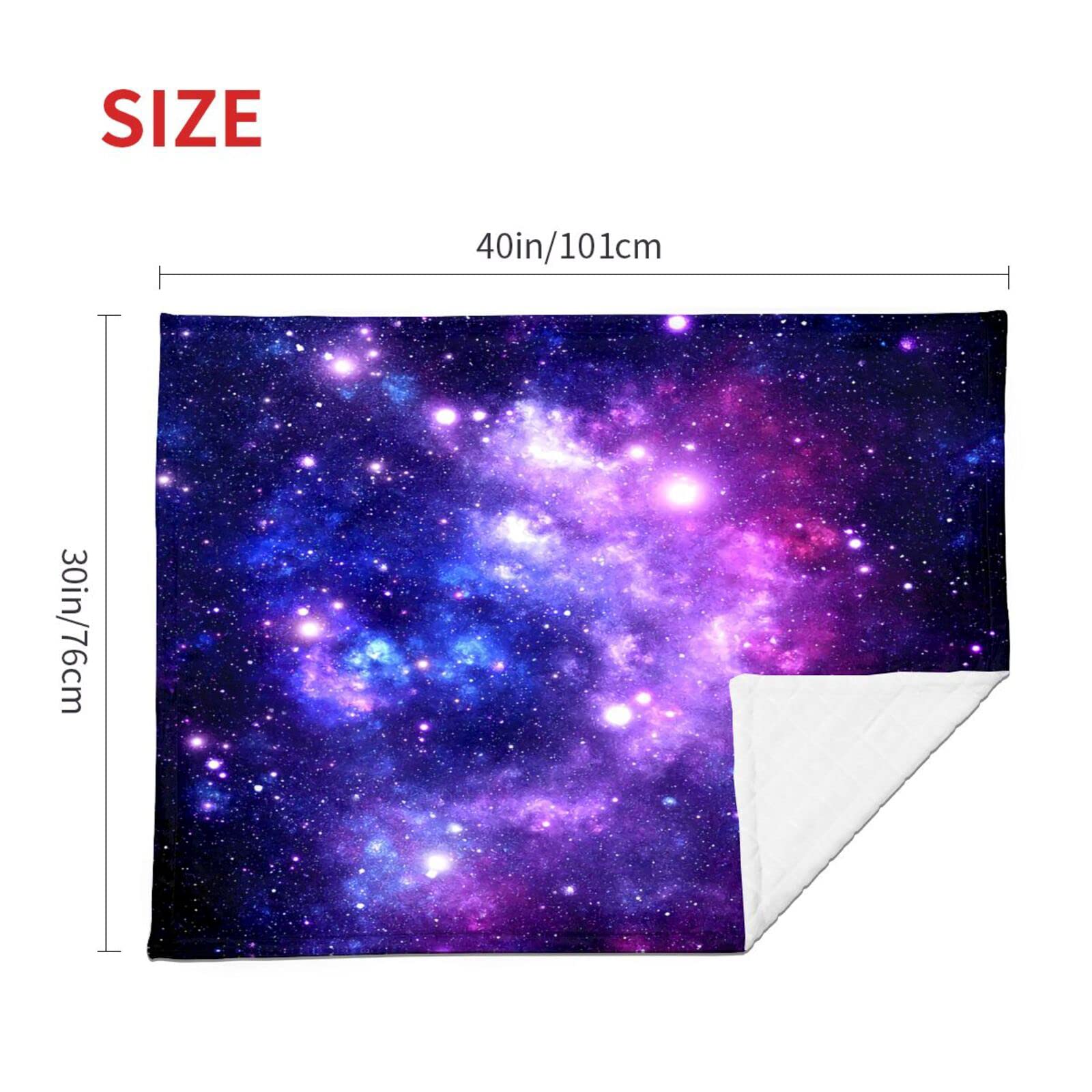 Couverture En Molleton Super Douce Pour Garçons Et Filles, Motif Galaxie, 76,2 X 101,6 Cm, Pour école Et Tout-petit, Pour Sieste Scolaire, Canapé