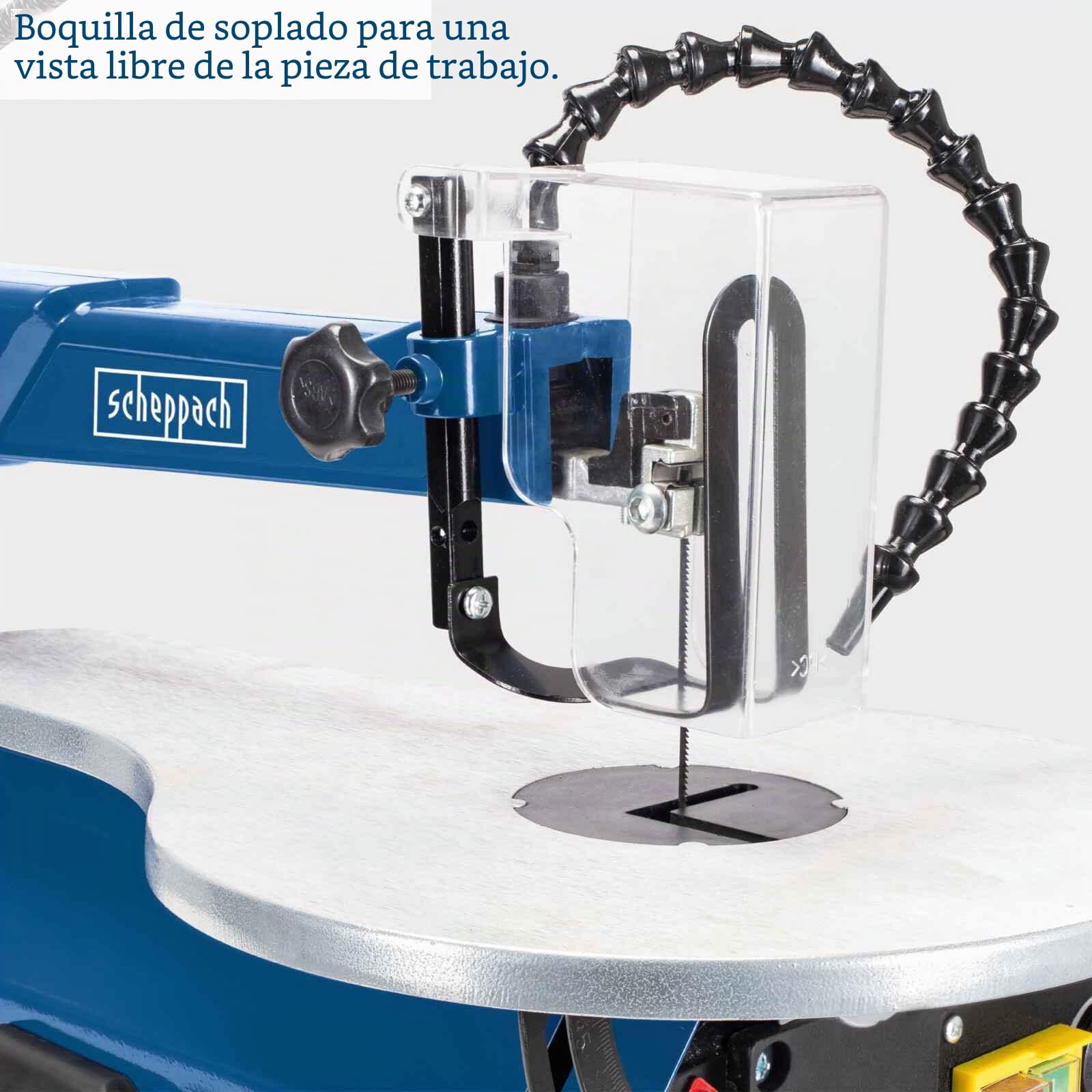 Scheppach - 5901403903 - SD1600V Sierra de Marqueteria (230 V, 120 W)