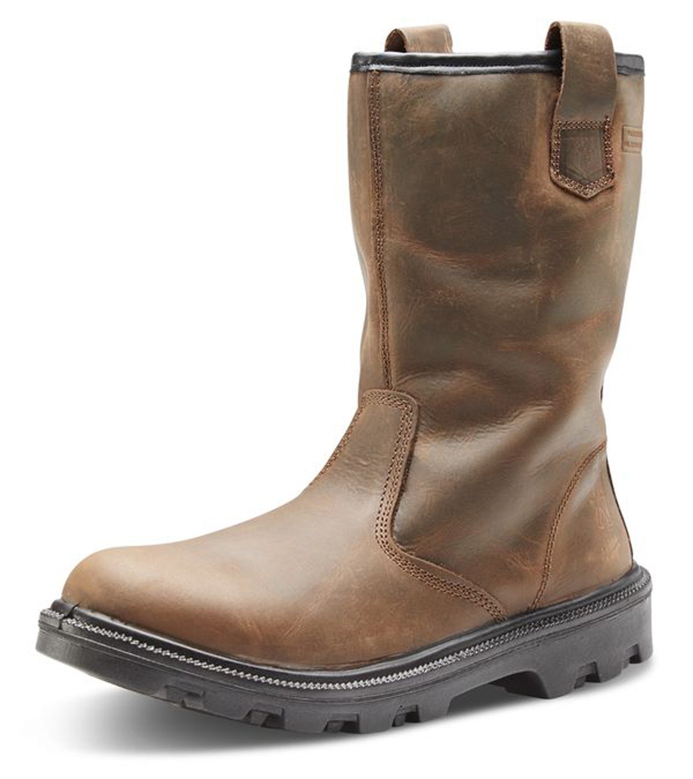 BeeswiftSHERPA DUAL DENSITY POLYURETHANE RUBBER RIGGER BOOT BROWN 09
