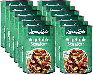 Plant-Based Meats (Vegetable Steaks (15 oz.), 12 Pack)