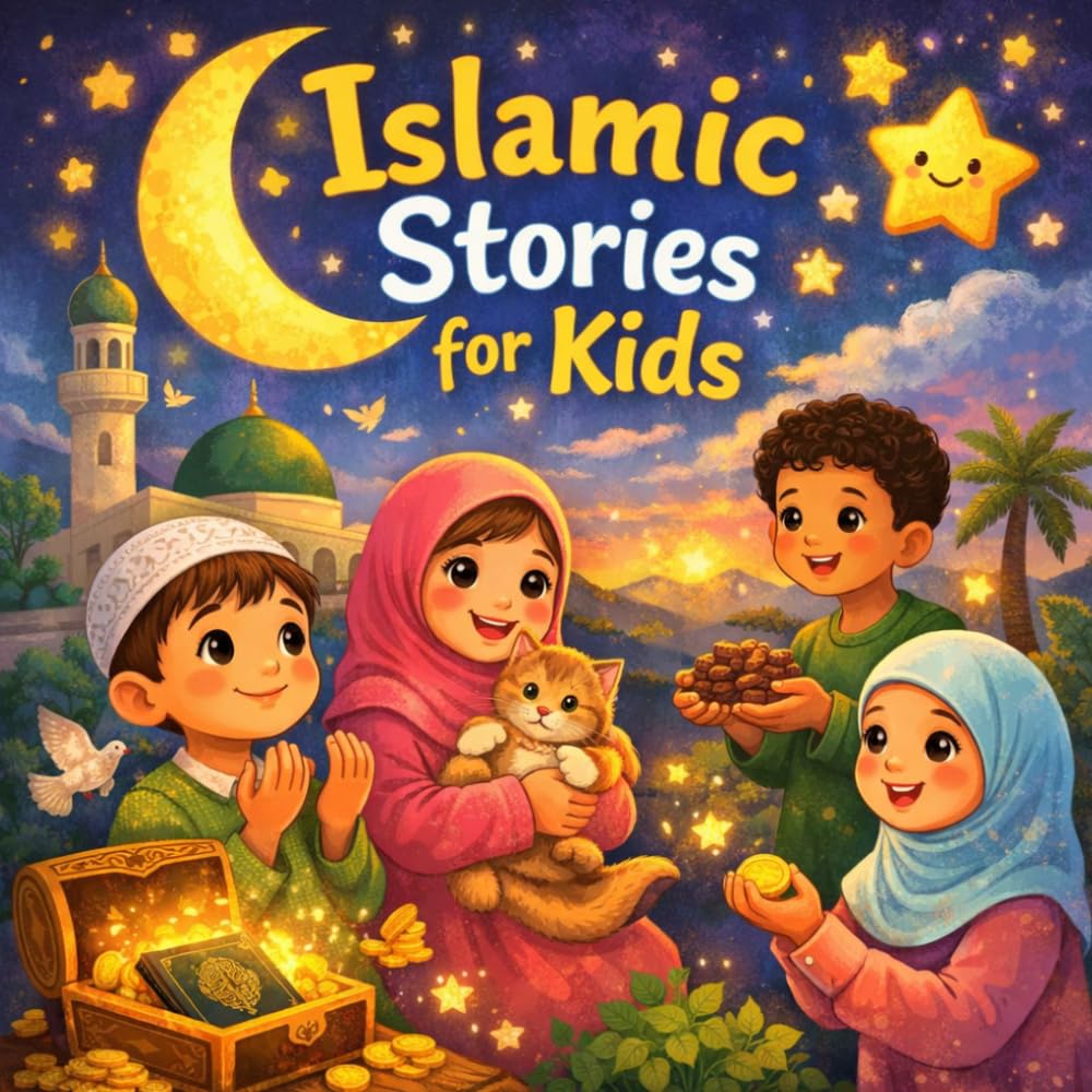 Islamic Stories for Kids قصص إسلامية للأطفال: Simple Lessons of Prayer, Patience, and Love for Allah /دروس بسيطة عن الصلاة والصبر وحبّ الله