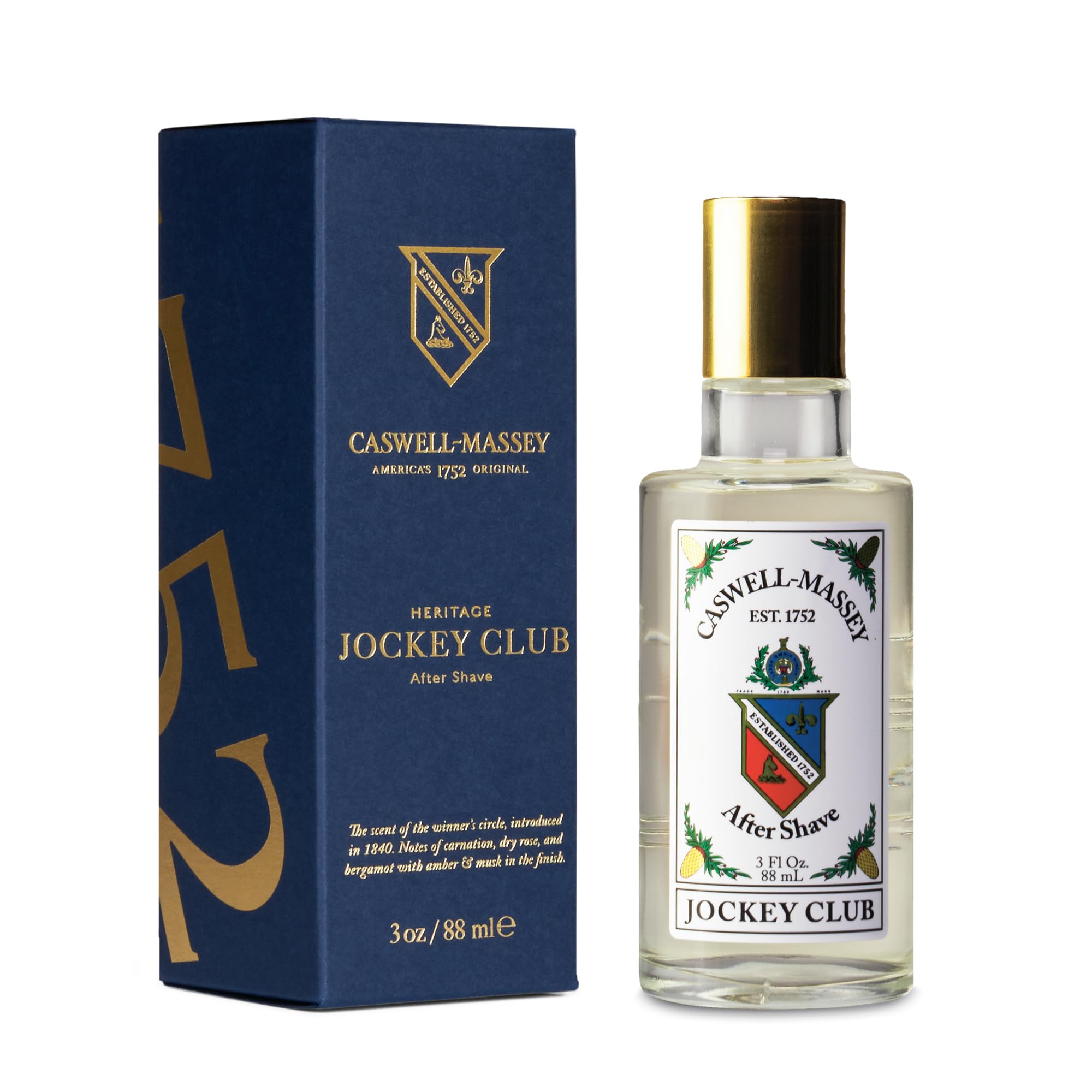 Amazon.com: Caswell-Massey Jockey Club Aftershave, Sandalwood Musk