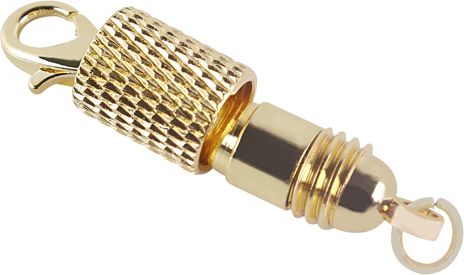 KONMAY 10 Sets Mixed Screw-in Magnetic Necklace Clasps, Safety Magnetic Converter Clasps for Jewelry Making - Image 4