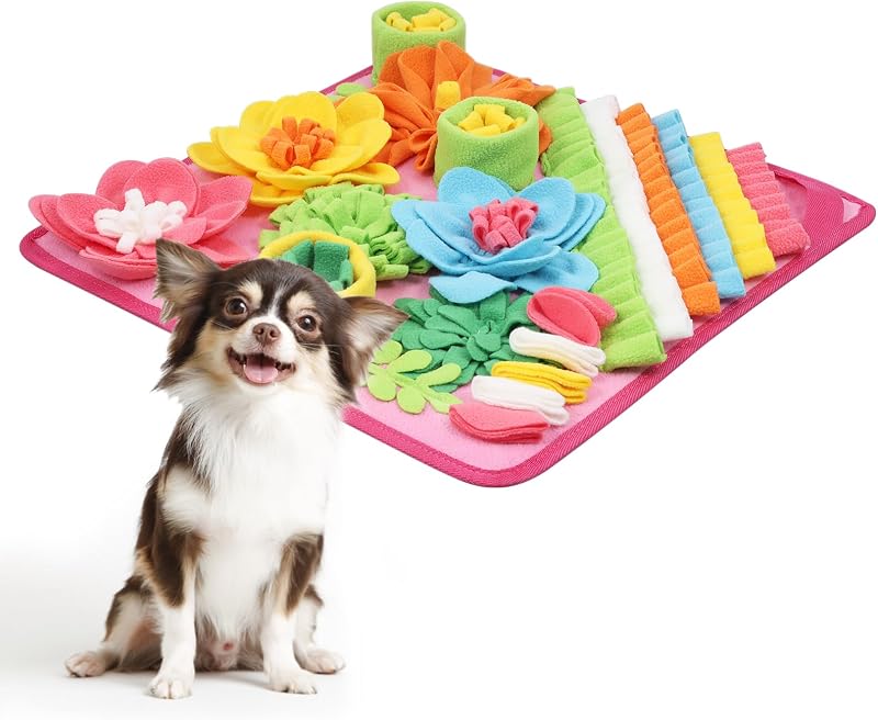 Tapete de Farejamento para Cães em Feltro de Lã Ankilo 39,12 x 39,12 cm