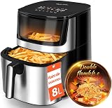 Taylor Swoden Sunbeam - Friteuse à air 7L, 1800W, sans huile. Écran tactile LED, 8 en 1, arrêt automatique programmable, thermostat - 1