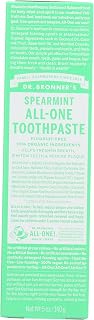Dr. Bronner's Spearmint Toothpaste 5 oz (Pack of 1)