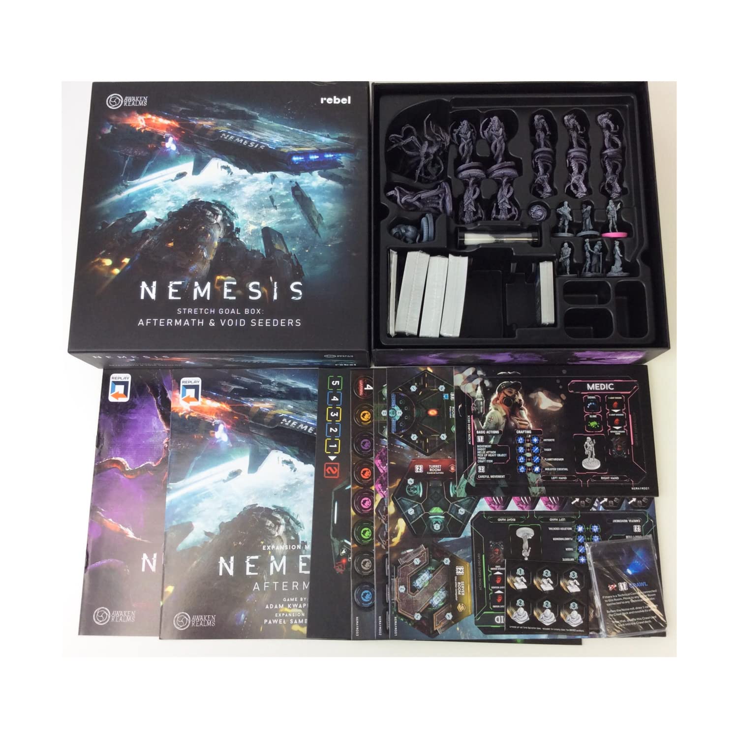[tat] Nemesis Aftermath KS限定拡張+medic Nemesis: Medic Expansion (Kickstarter Pre-Order Special