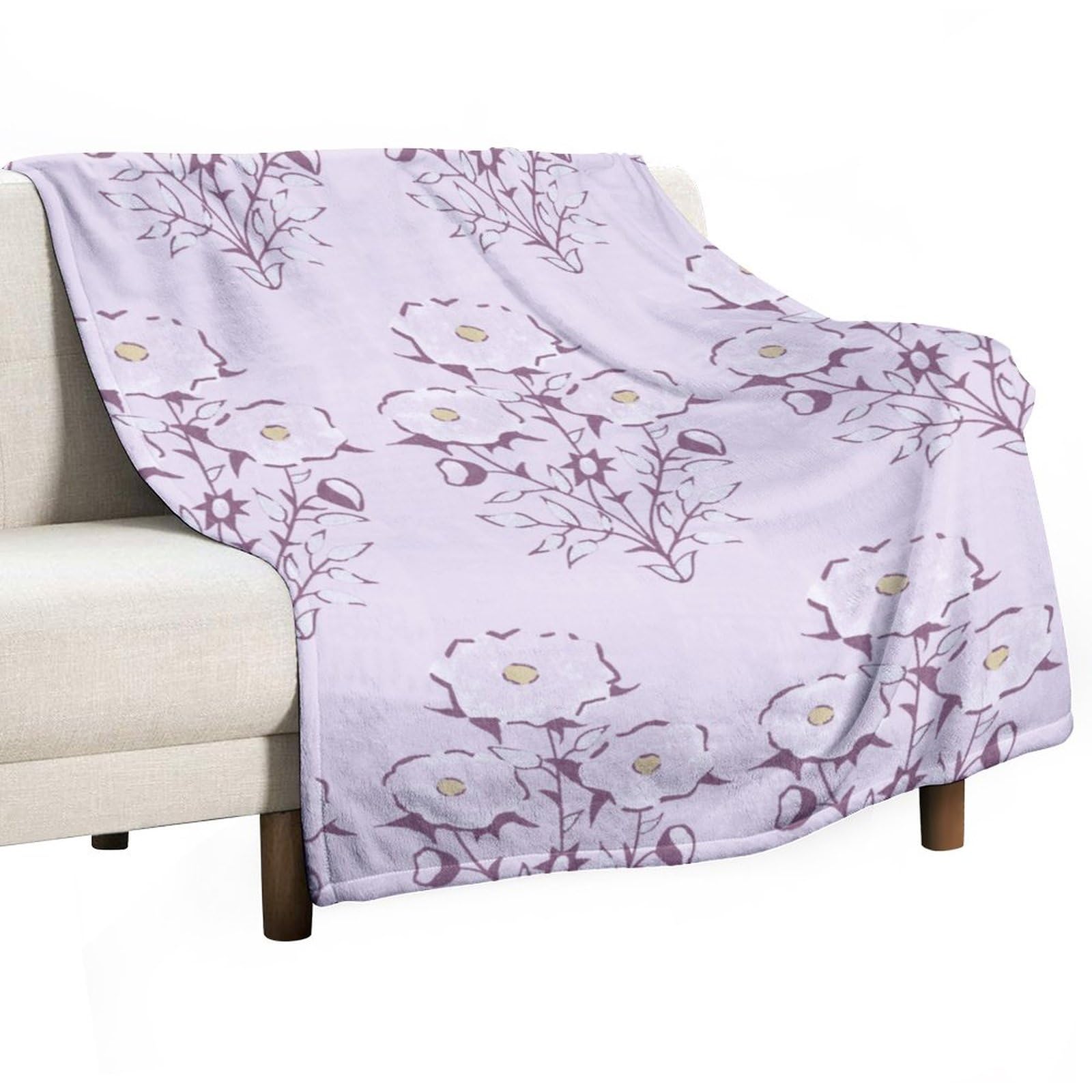 Couverture polaire en flanelle idéale pour vos moments de détente sur le canapé