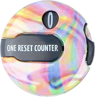 Jikiaci Hand Tally Counter, Portable Golf Score Counter Clicker, Golf Score Keeper with Touch Reset & Clip Attachment, Mini Golf Clicker Counter for Strokes, Golf Gadgets for Women & Men