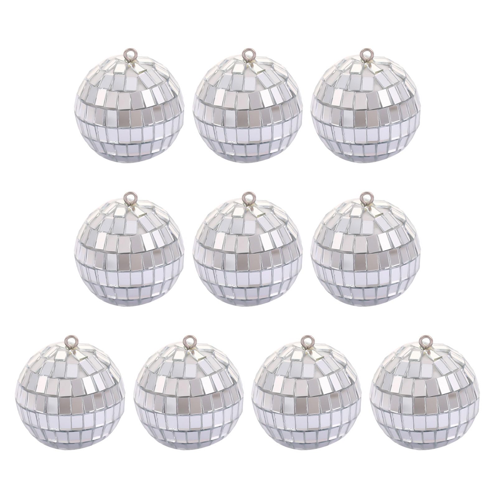 Festival Christmas Ornament Glasses Ball with Reflective Coating Christmas Home Decoration for Holiday Decorations Reflective Glasses Bauble